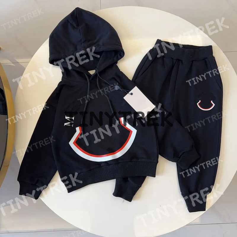 baby Tracksuits Kids Designer Clothing Sets toddler New Print Fashion Letter Jackets Casual Sports Style Sweatshirt Boys Clothes