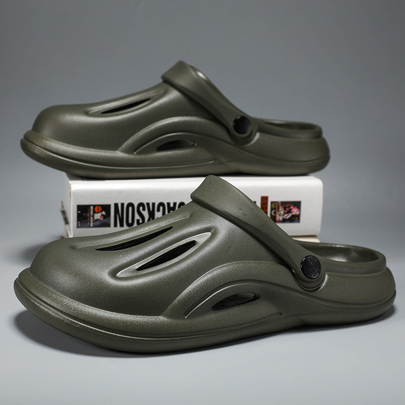 Men Sandals Slippers Outdoor Beach Comfortable Soft Clogs Mens Slippers Casual Shoes Garden Shoes Mens Beach Sandals Slippers