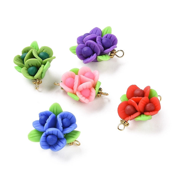 Handmade Polymer Clay Links Connectors