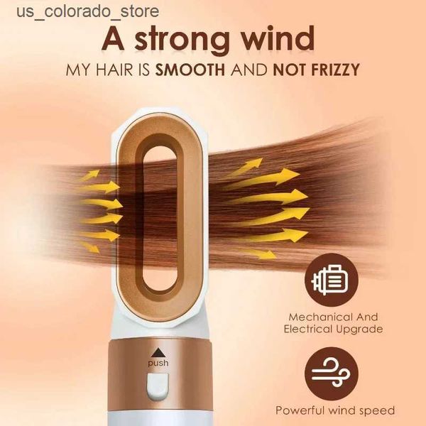 Hair Curlers Straighteners Suitable for professional hair dryers 5-in-1 set of hot comb curlers L240910 L0910