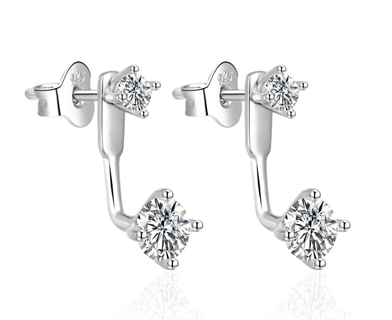 Agato Boucles d'oreilles pendantes tendance en argent AGT-E054PW