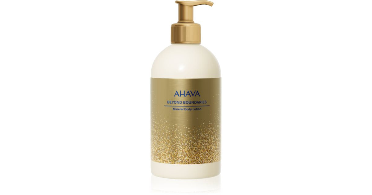AHAVA Beyond Boundaries mineral milk body lotion limited edition 500 ml