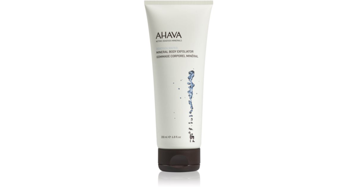 AHAVA Gommage corporel minéral à l'Eau de la Mer Morte 200 ml