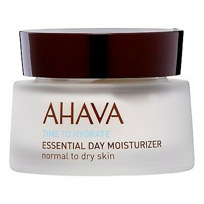 Ahava Time to Hydrate feuchtigkeitsspendende Tagescreme für normale bis trockene Haut (Essential Day Moisturizer) – Inhalt: 50 ml