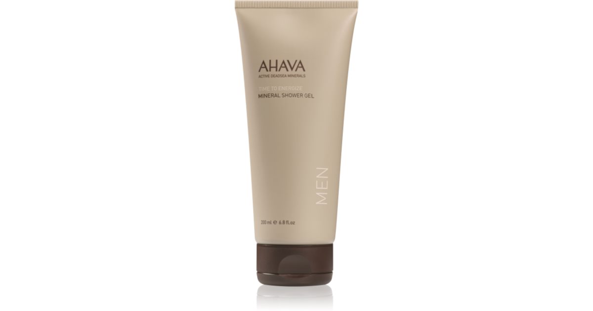 AHAVA Time To Energize mineral dusjgelé for menn 200 ml