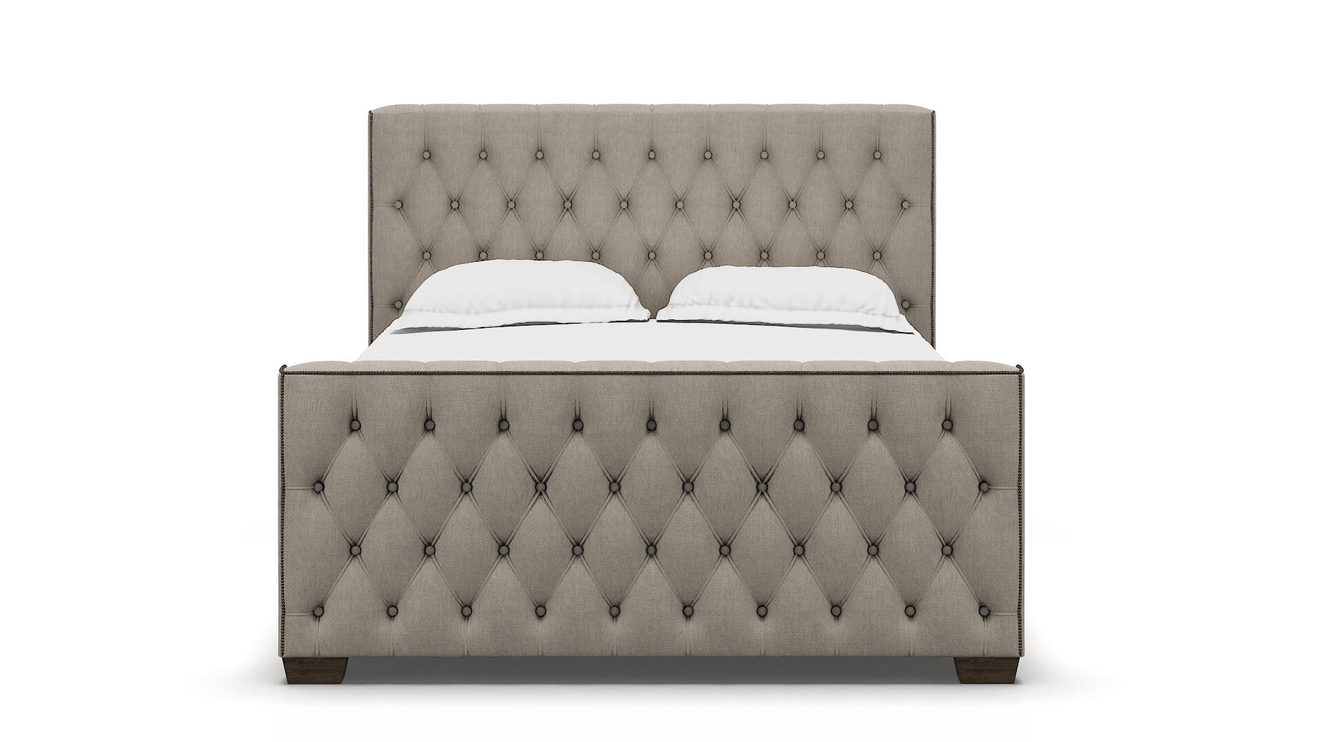 "Aida Derby Linen Bed"