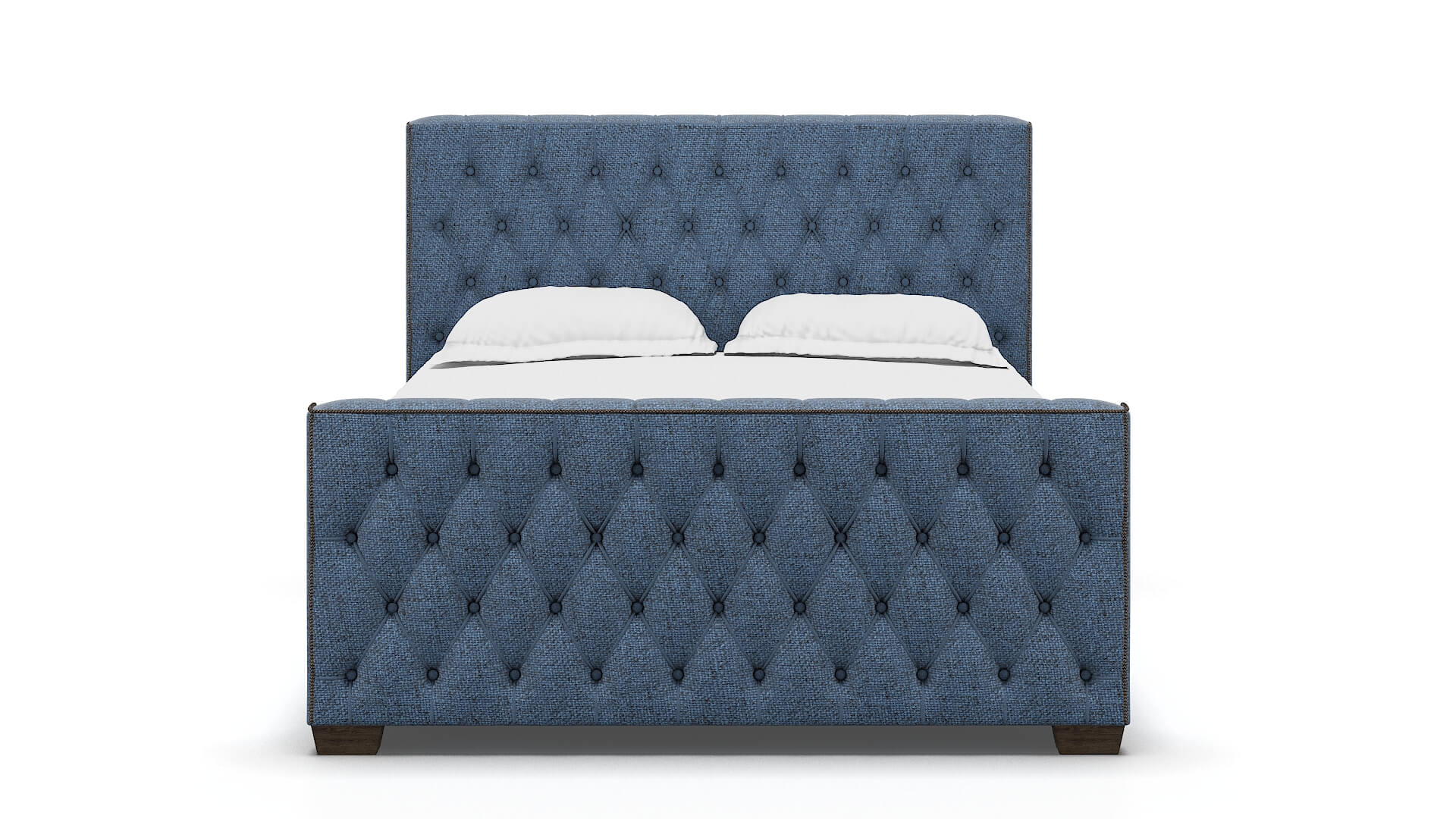 "Aida Derby Navy Bed"