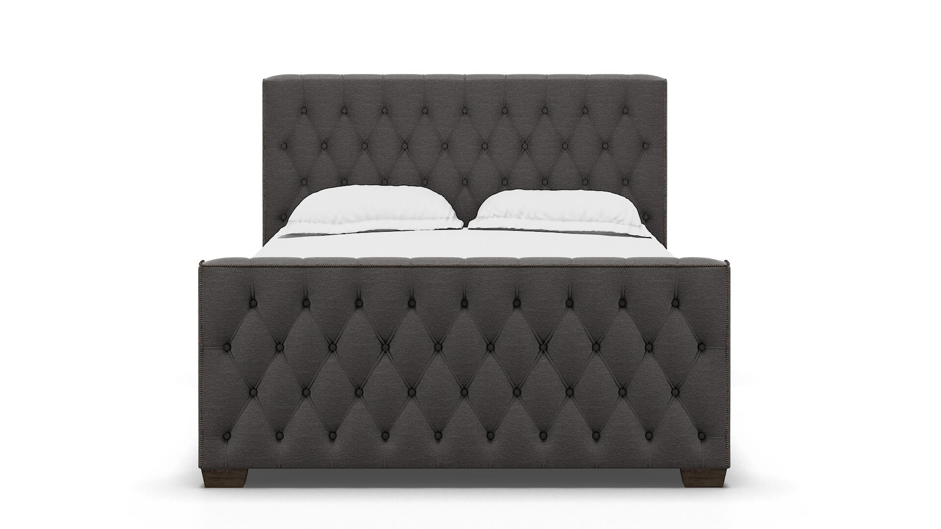 "Aida Oscar Grey Bed"