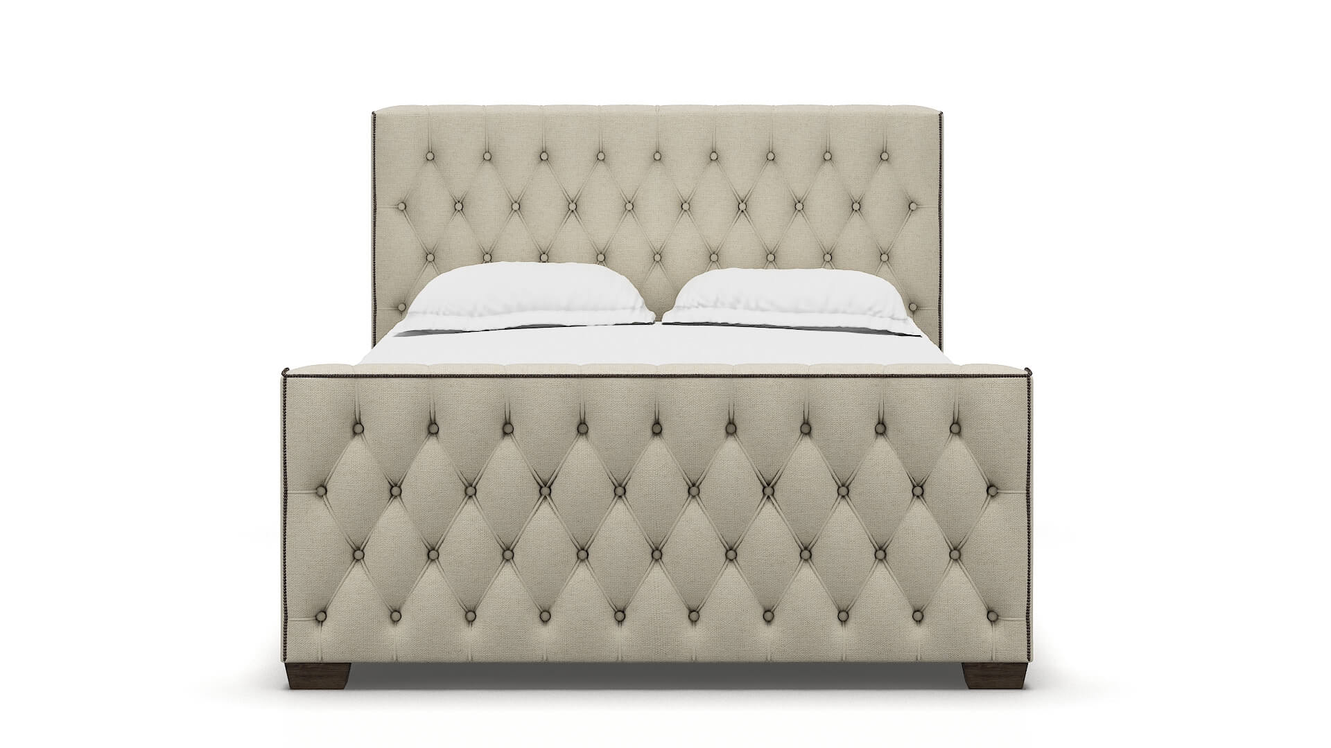 "Aida Phoenix Ivory Bed"