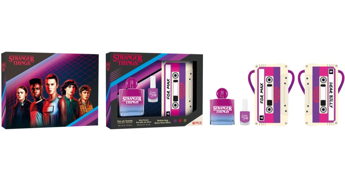 Ep line Stranger Things - EDT 100 ml + nagellack + mobilfodral