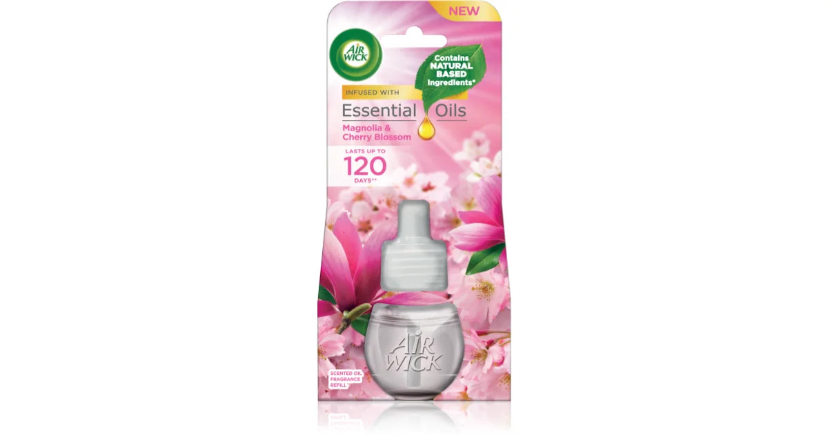Air-wick Electric Air Freshener White Flower Flowers 19 ml - Magnolia and cherry blossom refill