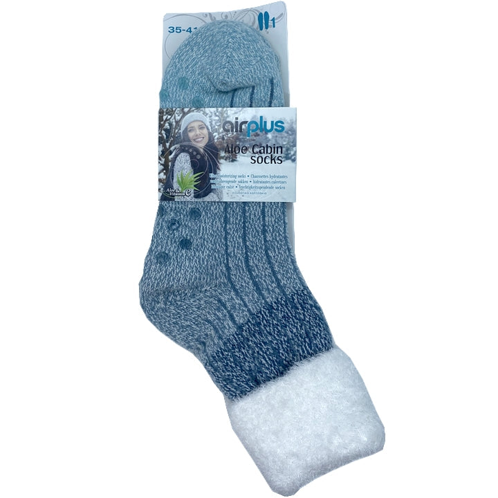 AirPlus Aloe Cabin Socks - Hydratační ponožky - Gradient Blue - Velikost 35-41