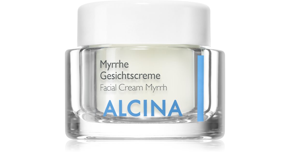 Alcina Myrrhe (Facial Cream Myrrh) regenerative anti-wrinkle cream - Volume: 50 ml