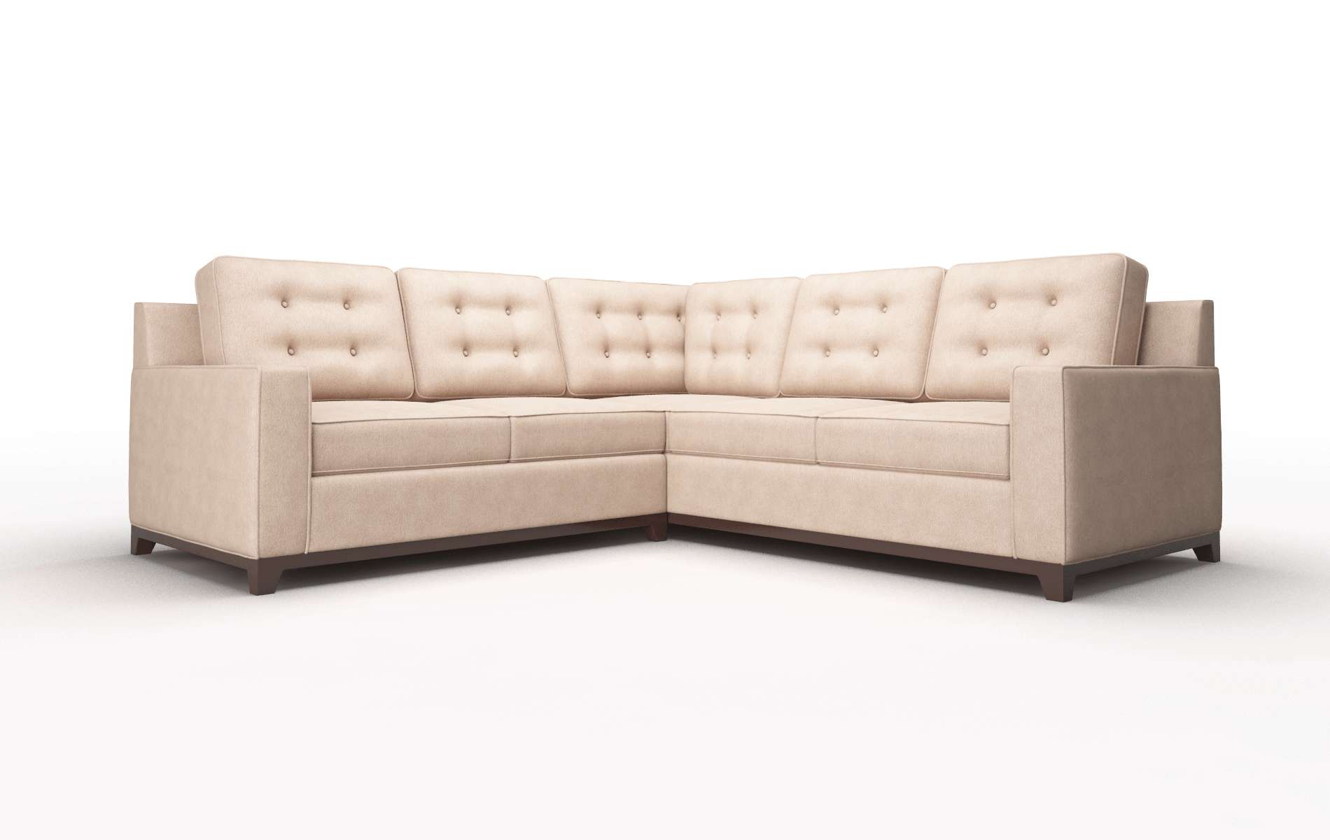 "Alexandria Bella Cocoa Sectional"