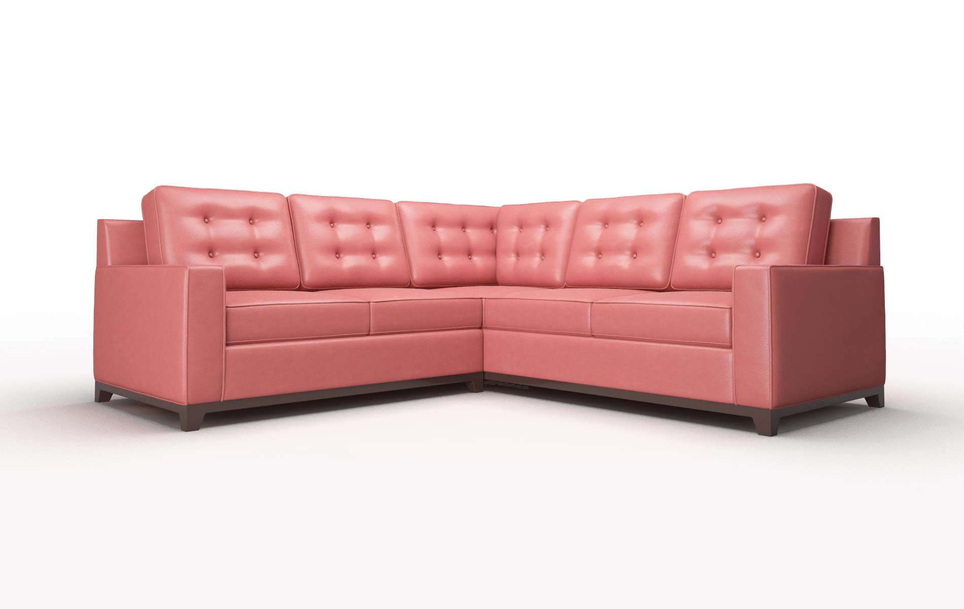 "Alexandria Dillion Cordovan Sectional Sleeper"
