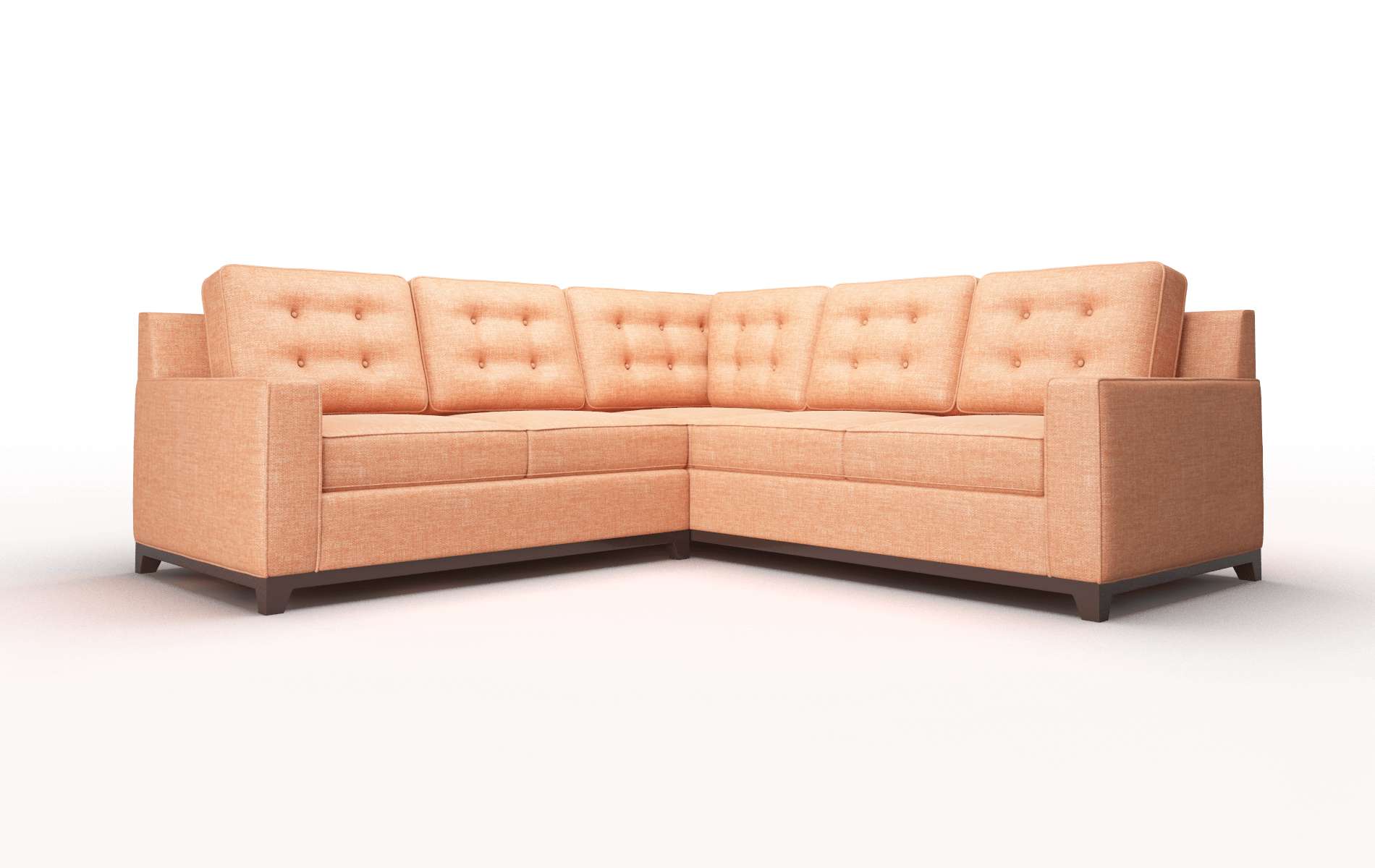 "Alexandria Durham Tangerine Sectional"