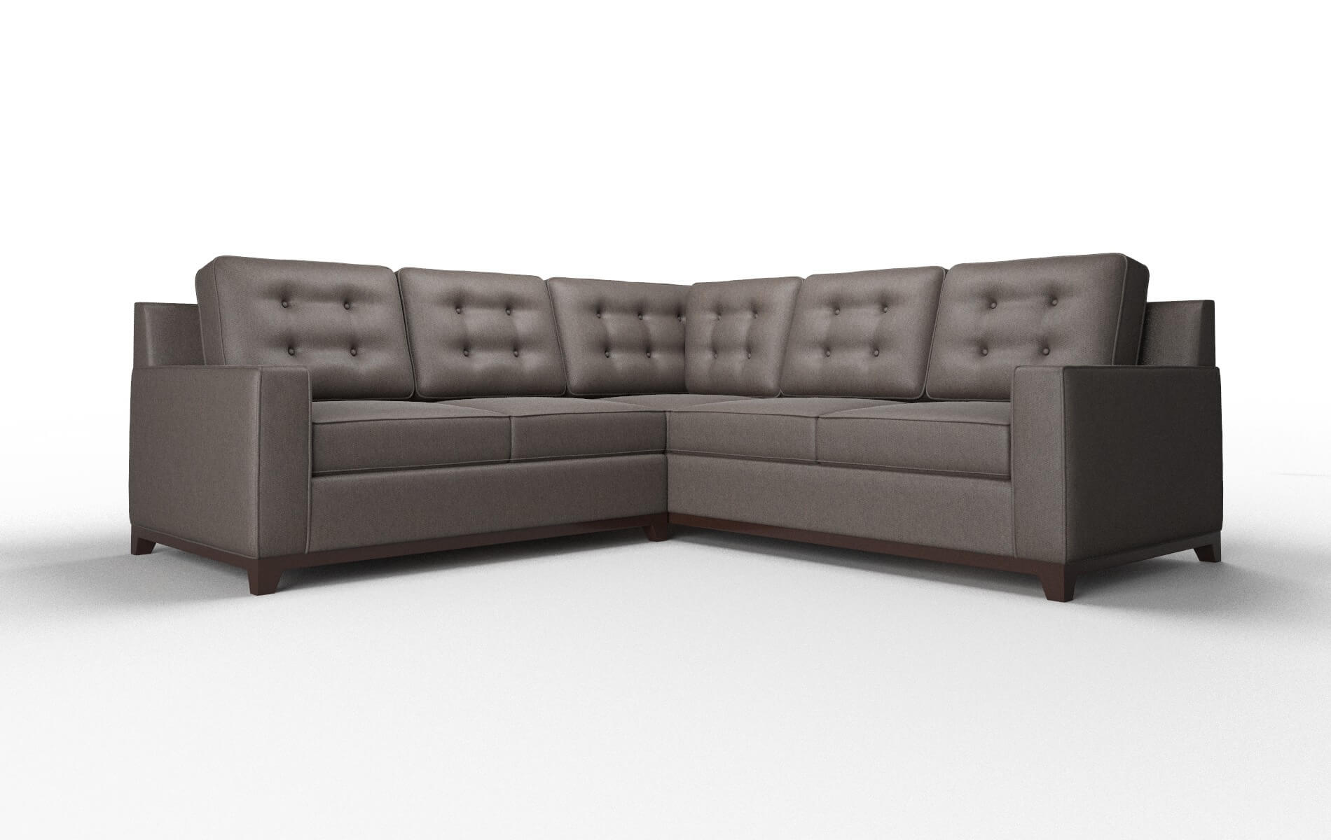 "Alexandria Naples Graphite Sectional Sleeper"