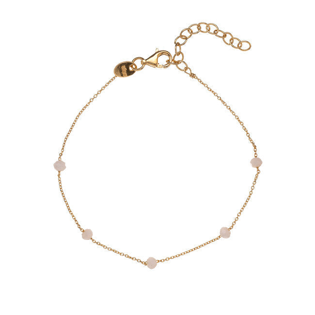 Alisia Gold plating bracelet with Cry crystals AL879-Gold-White