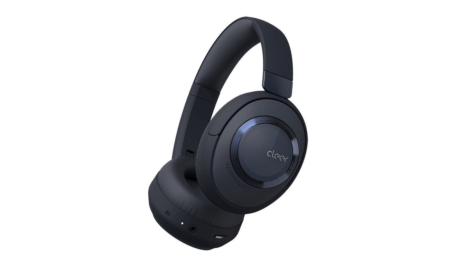 Cleer Audio Cleer Alpha: Adaptive Active Noise Cancelling Headphones Midnight Blue