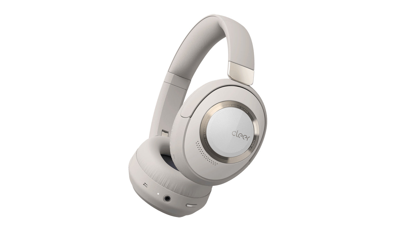 Cleer Audio Cleer Alpha: Adaptive Active Noise Cancelling Headphones Stone