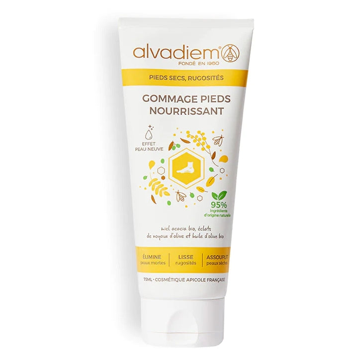 Alvadiem Gommage nourrissant pour les pieds 75ml