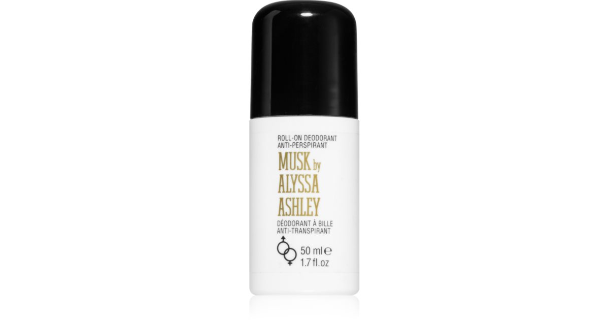 Alyssa Ashley Moschus-Deodorant-Roll-on, 50 ml