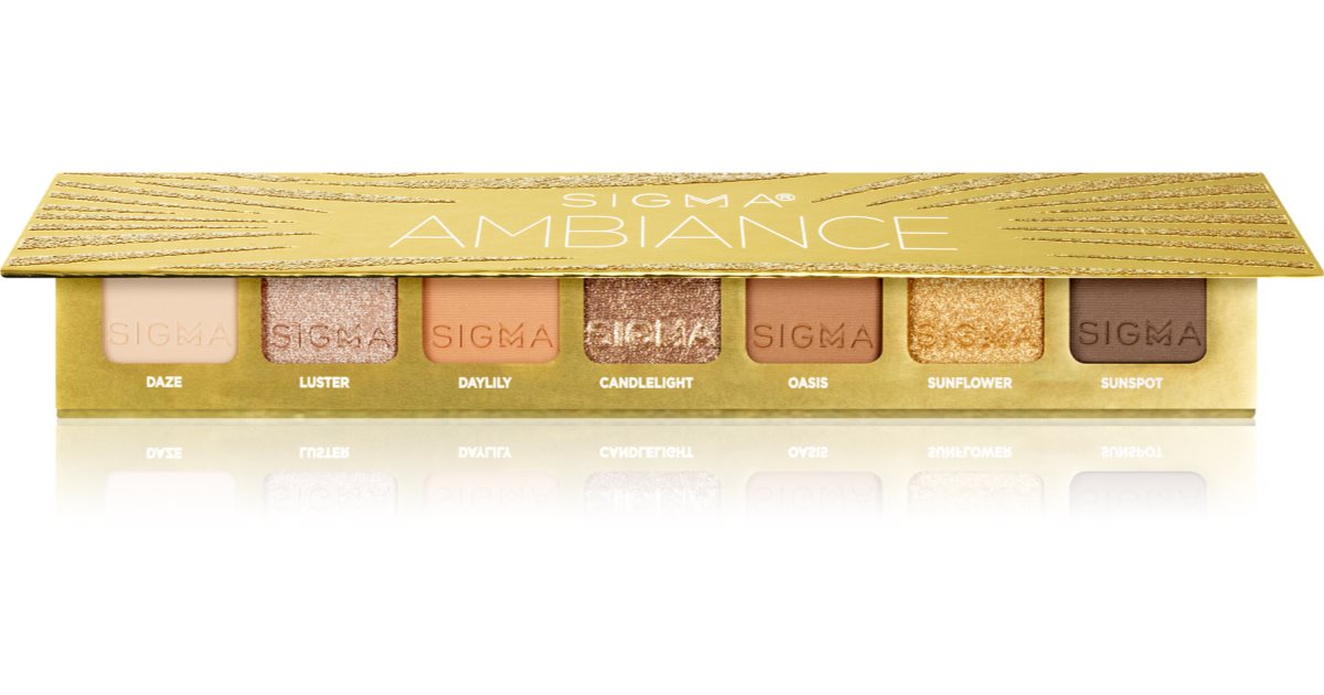 Sigma Beauty Ambiance Mini-Lidschattenpalette 7 g