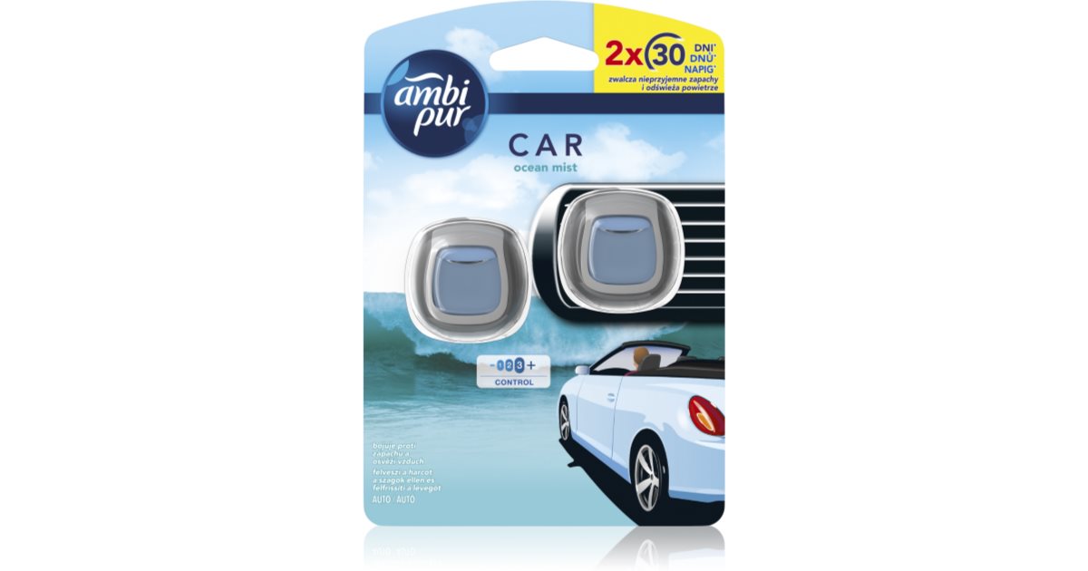 AmbiPur Car Ocean Car Air Freshener 2x2 ml