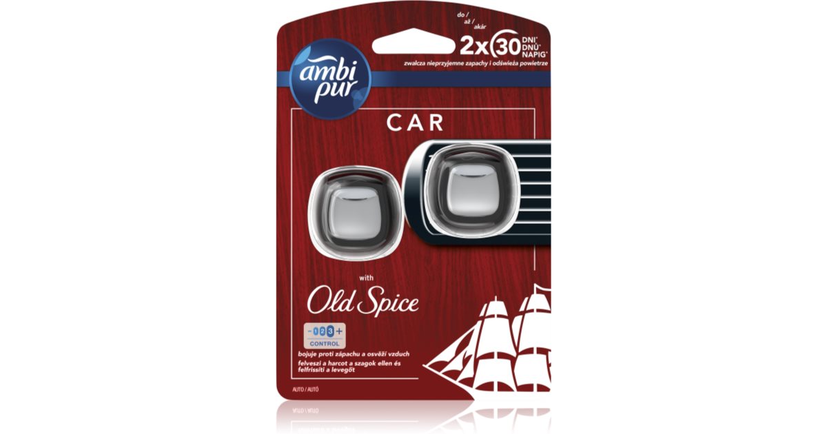 AmbiPur Car Old Spice car air freshener 2x2 ml
