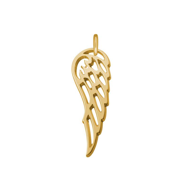 Angel Wing Charm - Gold Plated