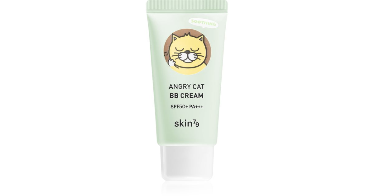 Skin79 Animal For Angry Cat BB crema impotriva imperfectiunilor pielii SPF 50+ culoare Petal Beige 30 ml