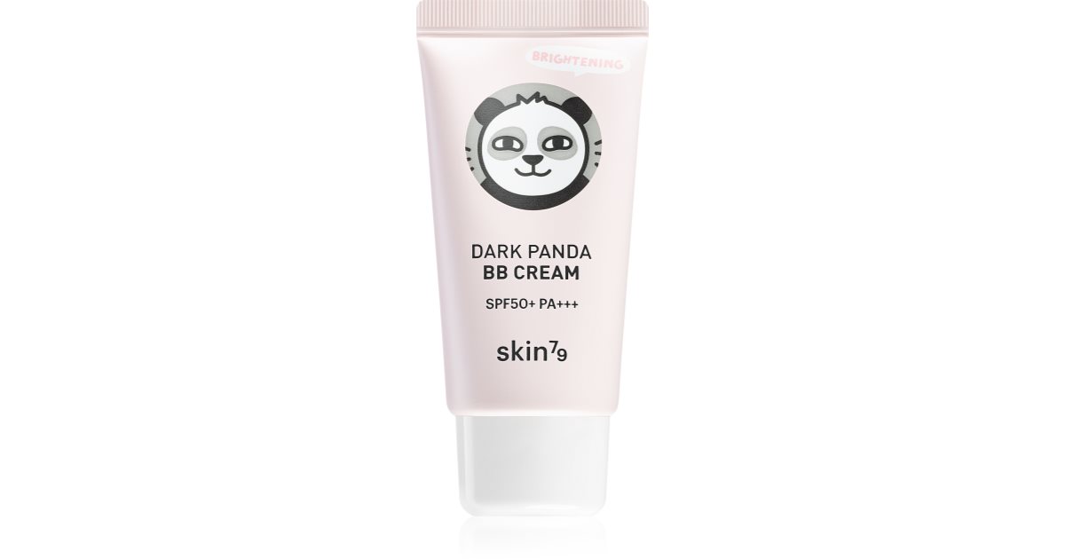 Skin79 Animal For Dark Panda BB cremă iluminatoare împotriva petelor pielii SPF 50+ culoare Bej deschis 30 ml
