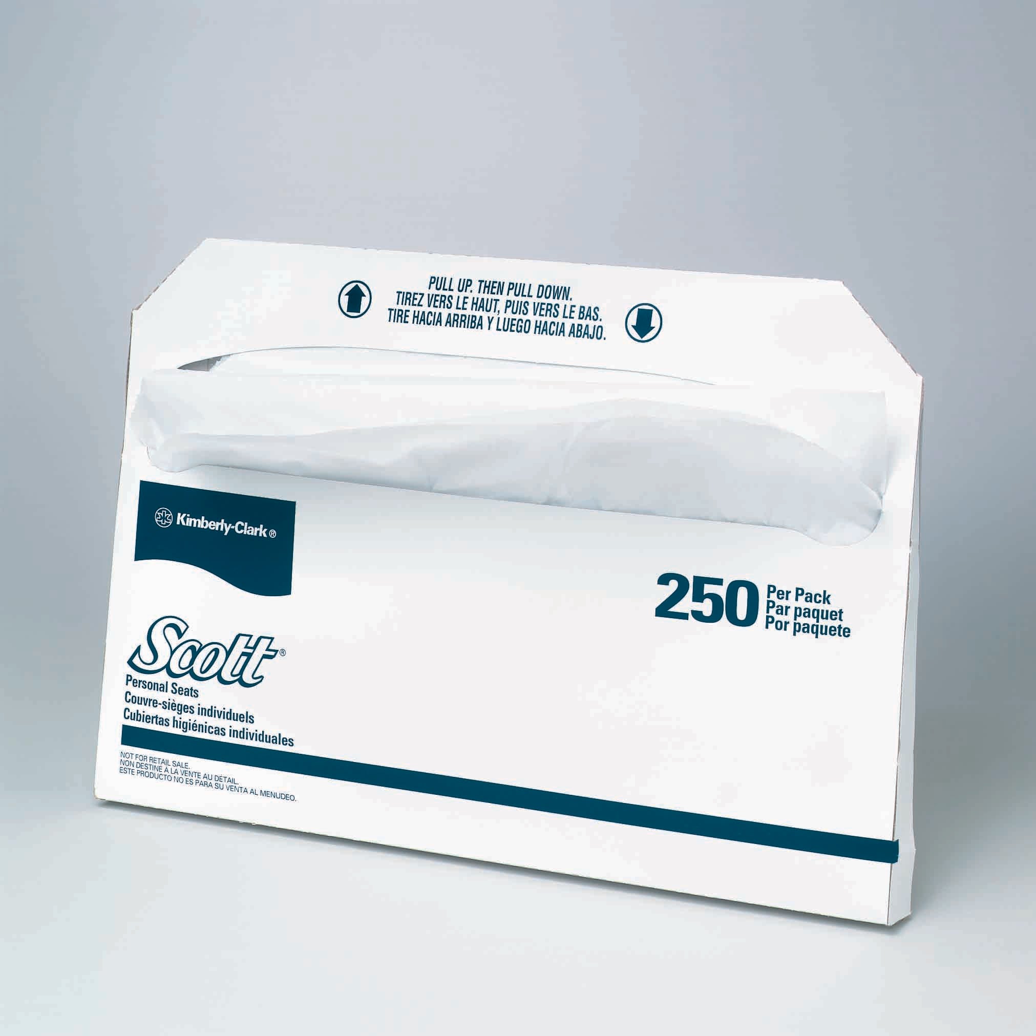 Scott Surpass Toilet Seat Cover, 14-1-2" X 17", Paper, 5000 Each - Case