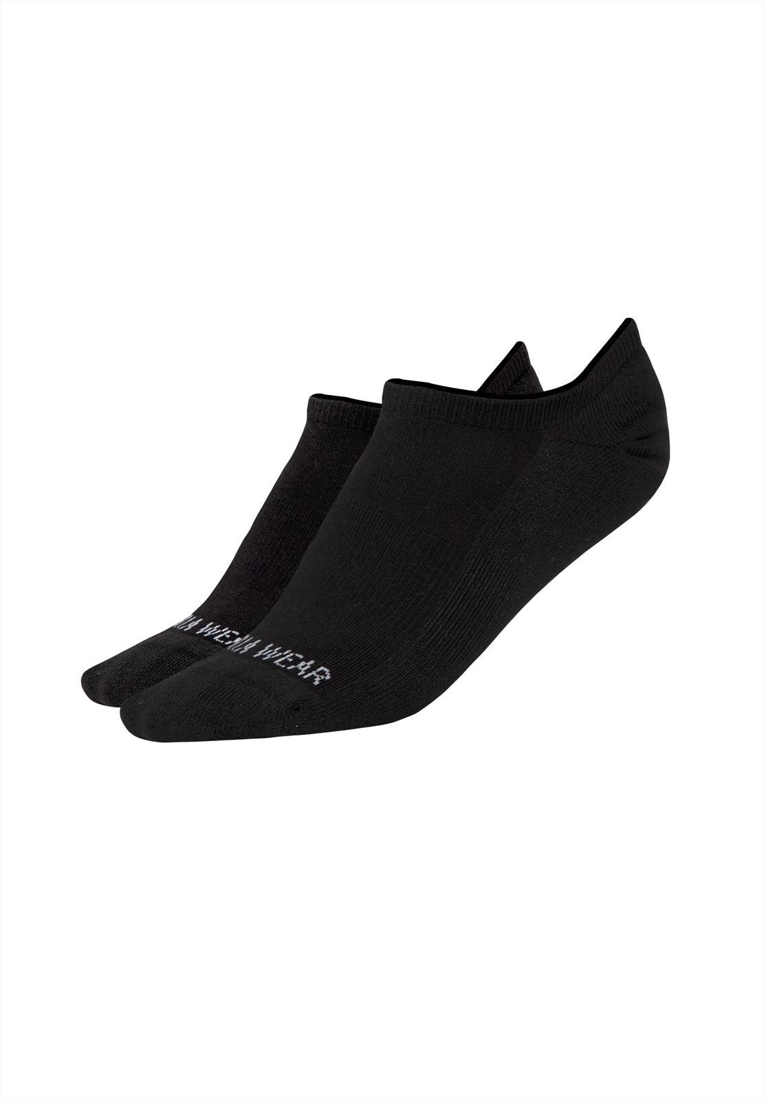 Ankle Socks 2-Pack - Black - EU 35-38
