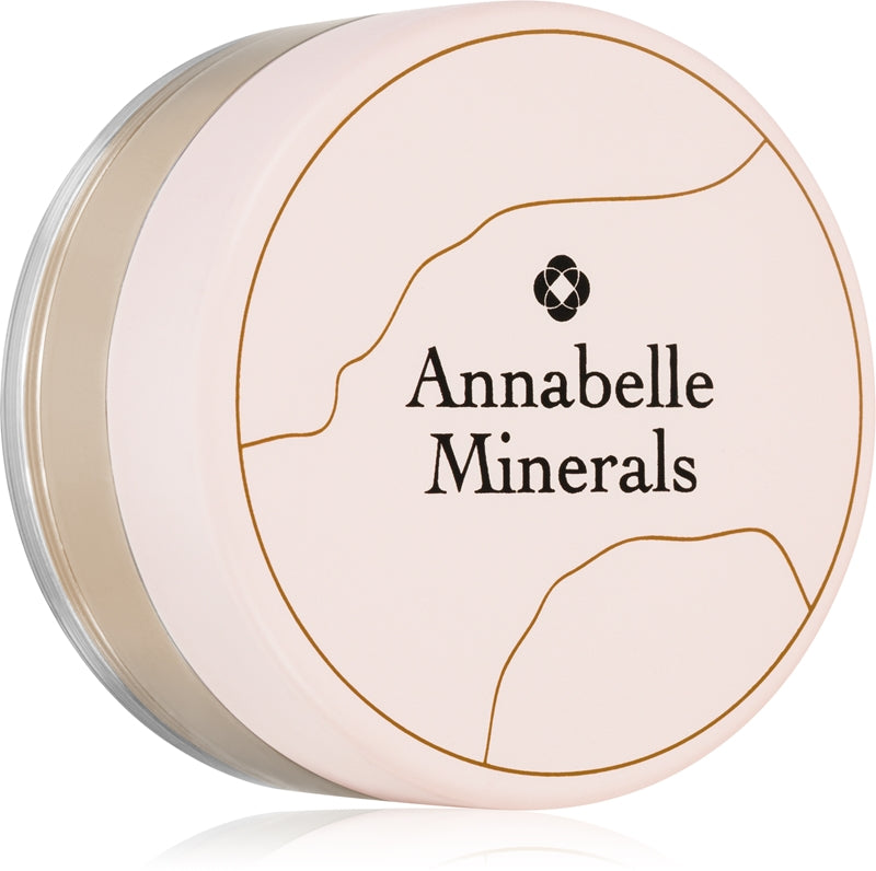 Annabelle Minerals Matt mineralpudderfoundation for en matt finish farge Golden Fairest 4 g