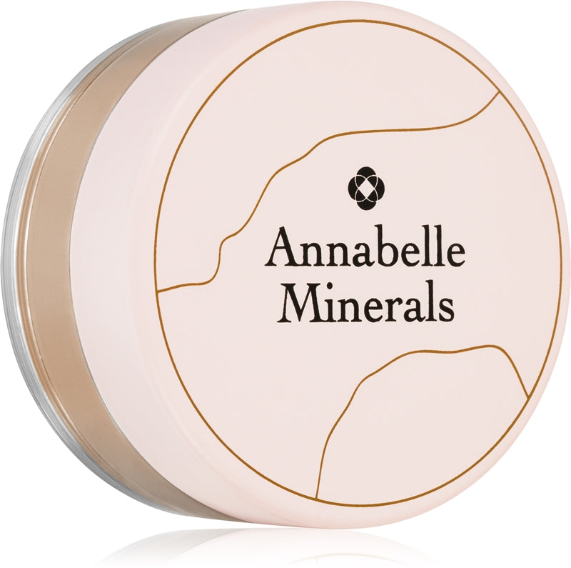 Annabelle Minerals Strålende mineralsk lysende pudderfoundation Pure Fair farge 4 g