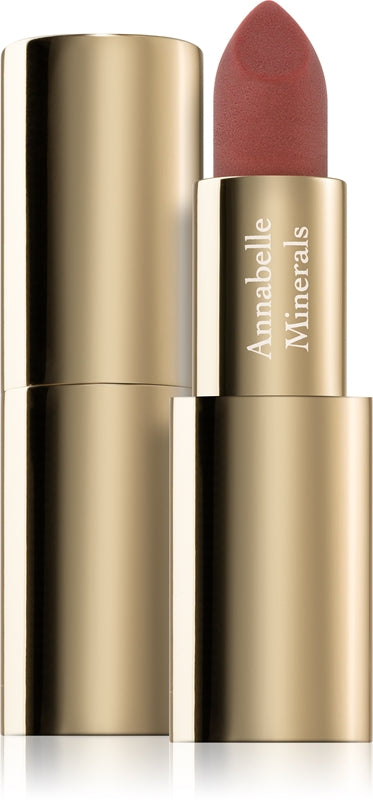 Annabelle Minerals Feuchtigkeitsspendender, glänzender Lippenstift in Erdbeerfarbe, 3,5 g