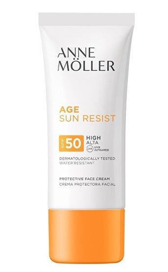 Cremă solară împotriva petelor întunecate și îmbătrânirii pielii SPF 50 Age Sun Resist (cremă de față protectoare) 50 ml