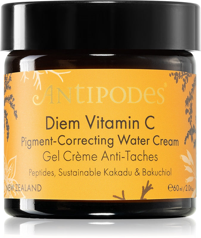 Antipodes Diem C-vitamin Pigment Vatten Ljusande Moisturizing Cream Against Hud Spots 60ml