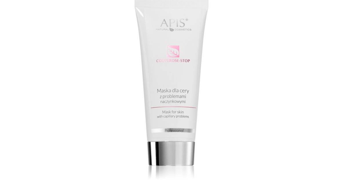 Apis Natural Cosmetics Couperose-Stop delikat krämmask för känslig hud med en tendens att passera 200 ml