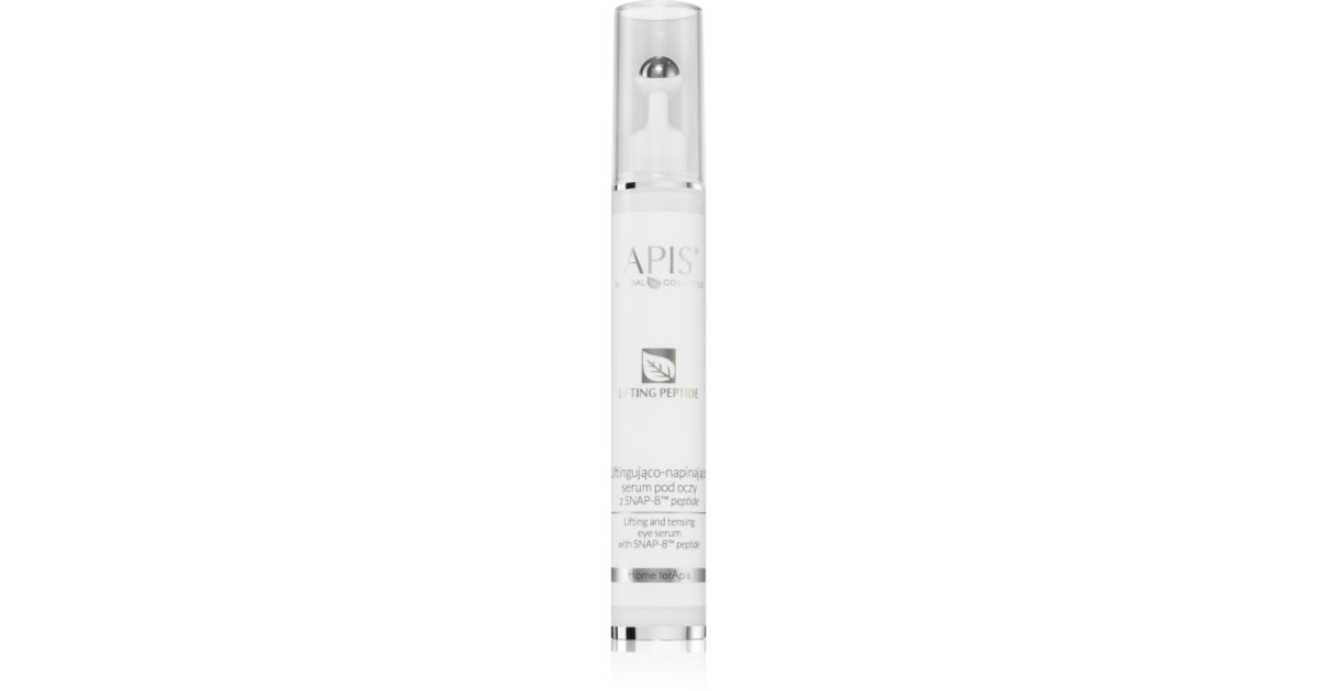 Apis Natural Cosmetics Lifting Peptide SNAP-8™ øjenløftserum med peptider 10 ml