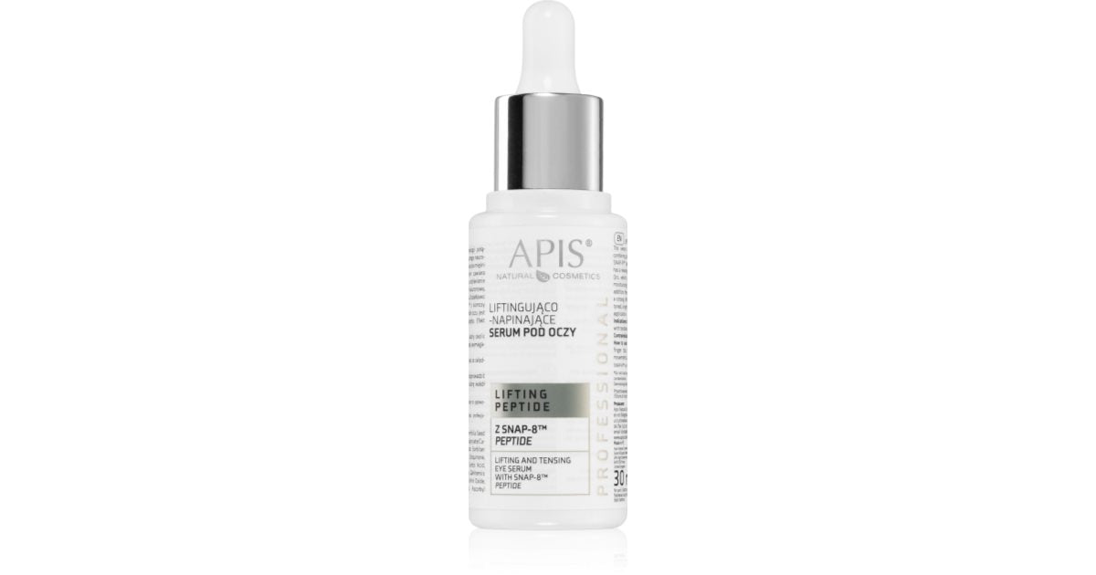 Apis Natural Cosmetics Lifting Peptide SNAP-8™ oppstrammende øyeserum for moden hud 30 ml