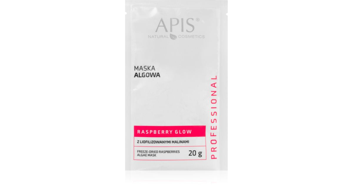 Apis Natural Cosmetics Raspberry illuminating face mask 20 g