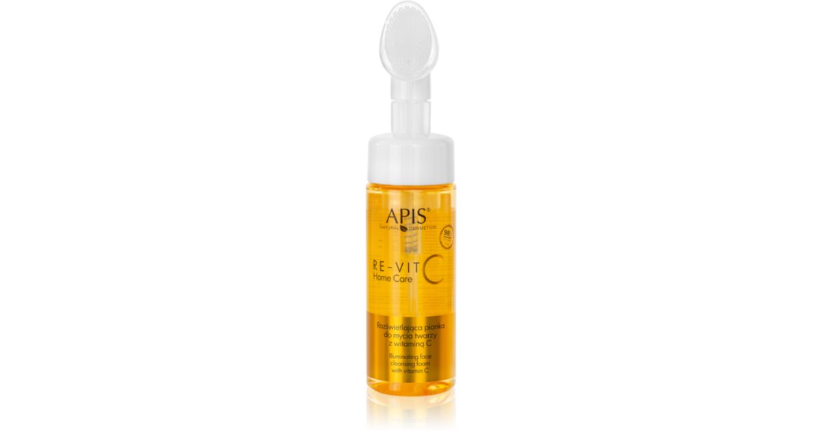 Apis Natural Cosmetics Re-Vit C Home Care rengöringsmousse med C-vitamin 150 ml