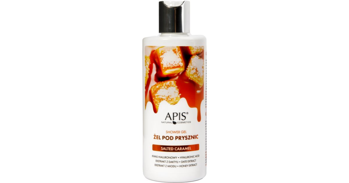 Apis Natural Cosmetics Salted Caramel fugtgivende shower gel 300 ml