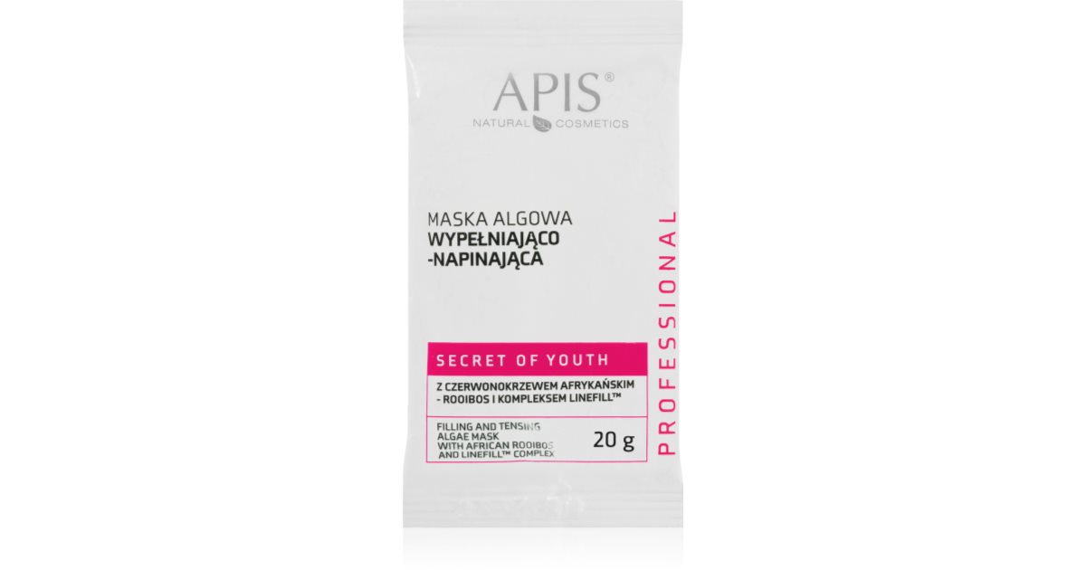 Apis Natural Cosmetics Secret Of Youth liftingująca maska do skóry dojrzałej 20 g