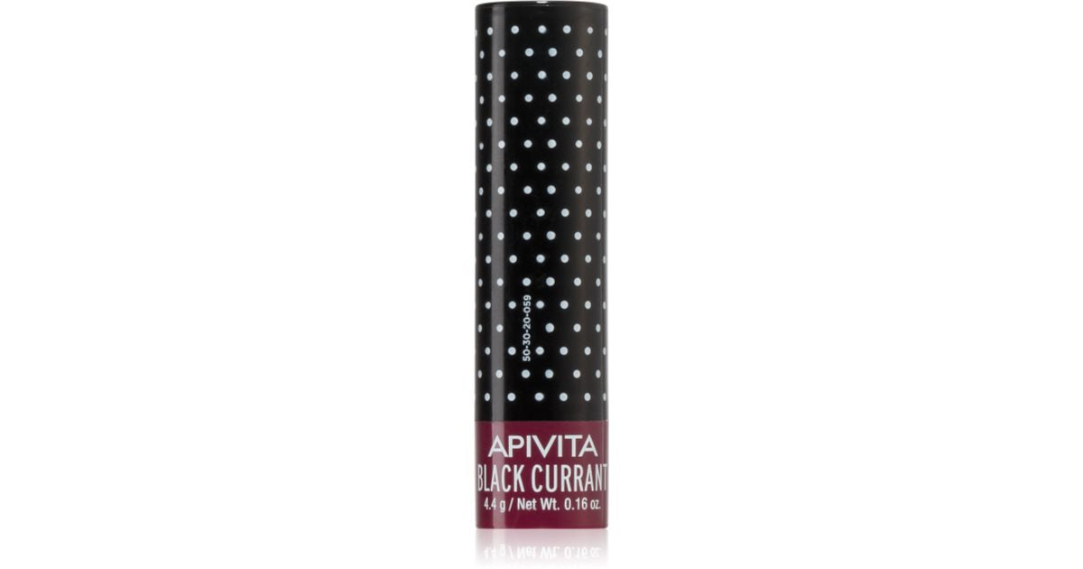 Apivita Lippenpflege Schwarze Johannisbeere Tino Feuchtigkeitsspendender Lippenbalsam 4,4 g
