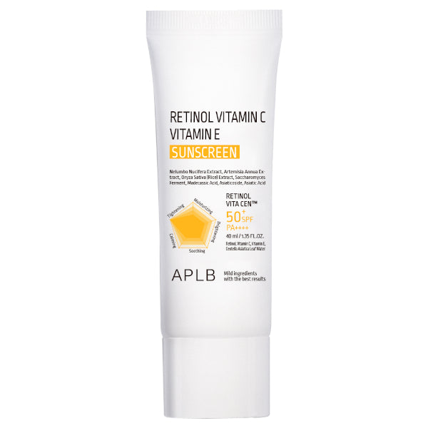 APLB - Retinol Vitamin C Vitamin E Sunscreen SPF50+ PA++++ - 40ml