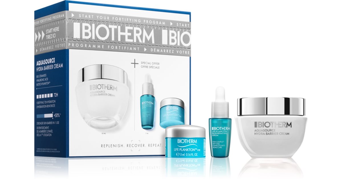 Biotherm Aquasource Cica Nutri Cream Zestaw prezentowy dla kobiet 3 produkty Rozmiar mini