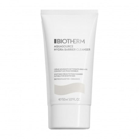 Biotherm Aquasource Hydra Barrier Soothing Cleanser Krem-pianka do twarzy 150 ml